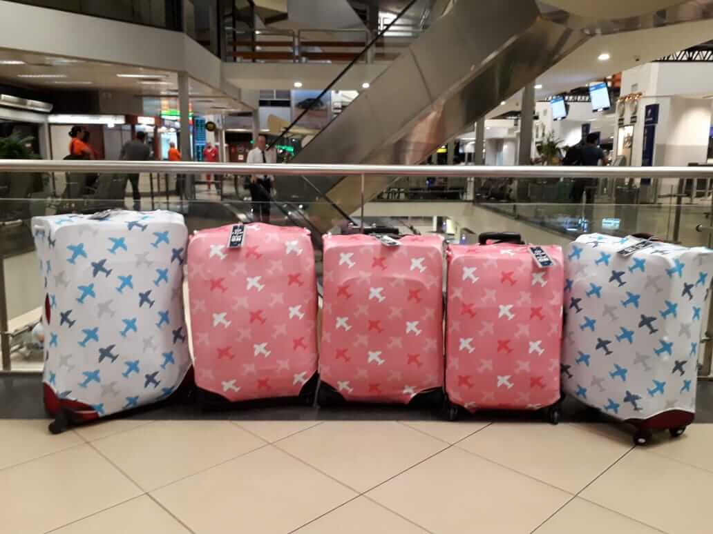 Quiero Viajar. Fundas de maleta personalizadas.