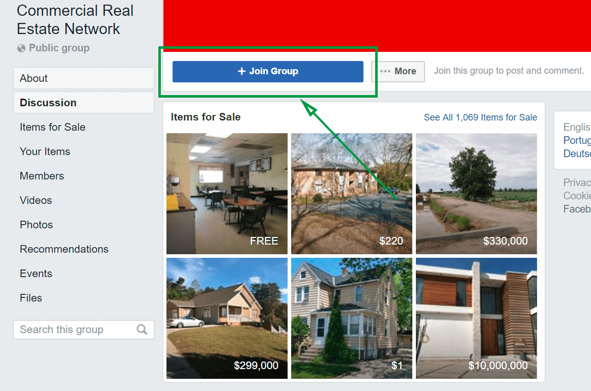 marketing-online-para-agentes-de-bienes-inmuebles-comerciales-grupo-de-facebook