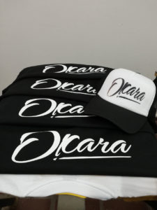 CACERECA. DISEÑO NEGRO SERIGRAFÍA