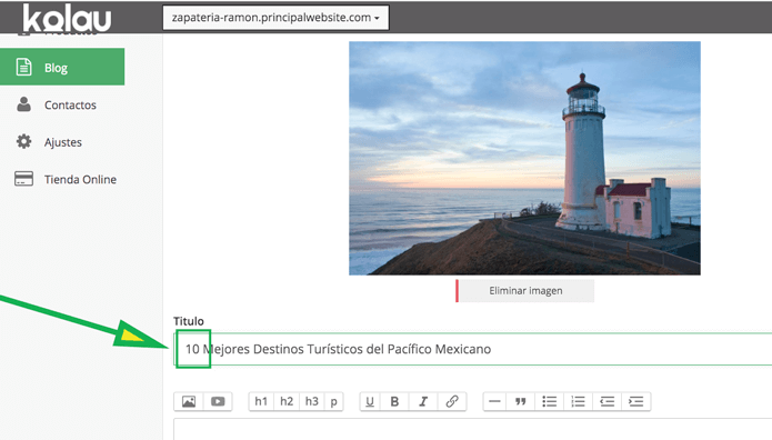 crear blog cuarto paso