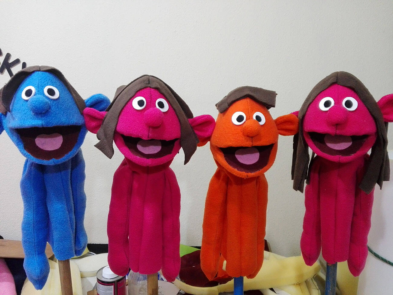 Producciones Raxbe. Títeres.
