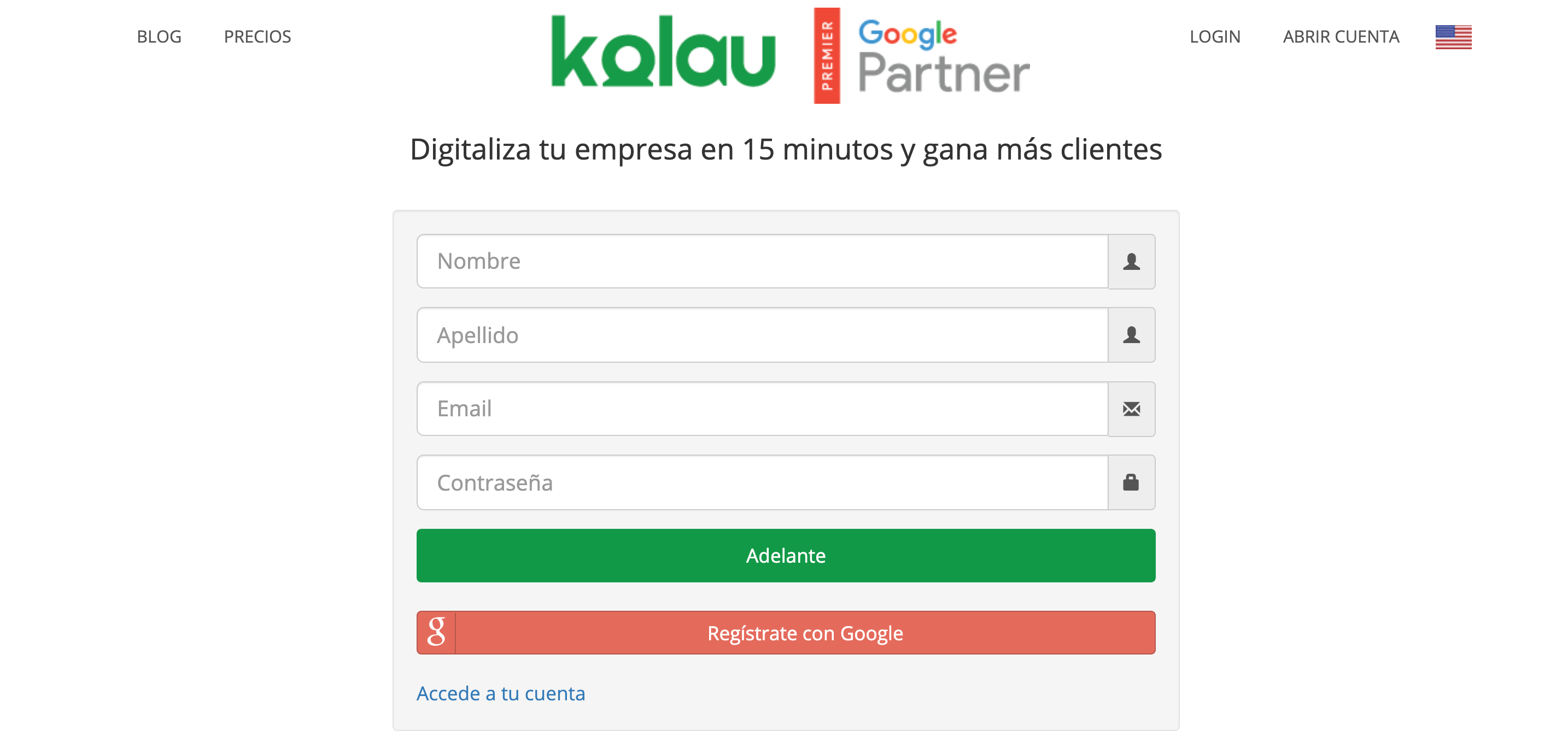 Crear Página Web para vender ropa. Datos personales