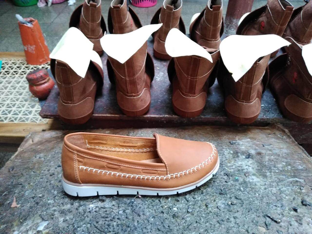 Duque's shoes. Modelo de mocasín.