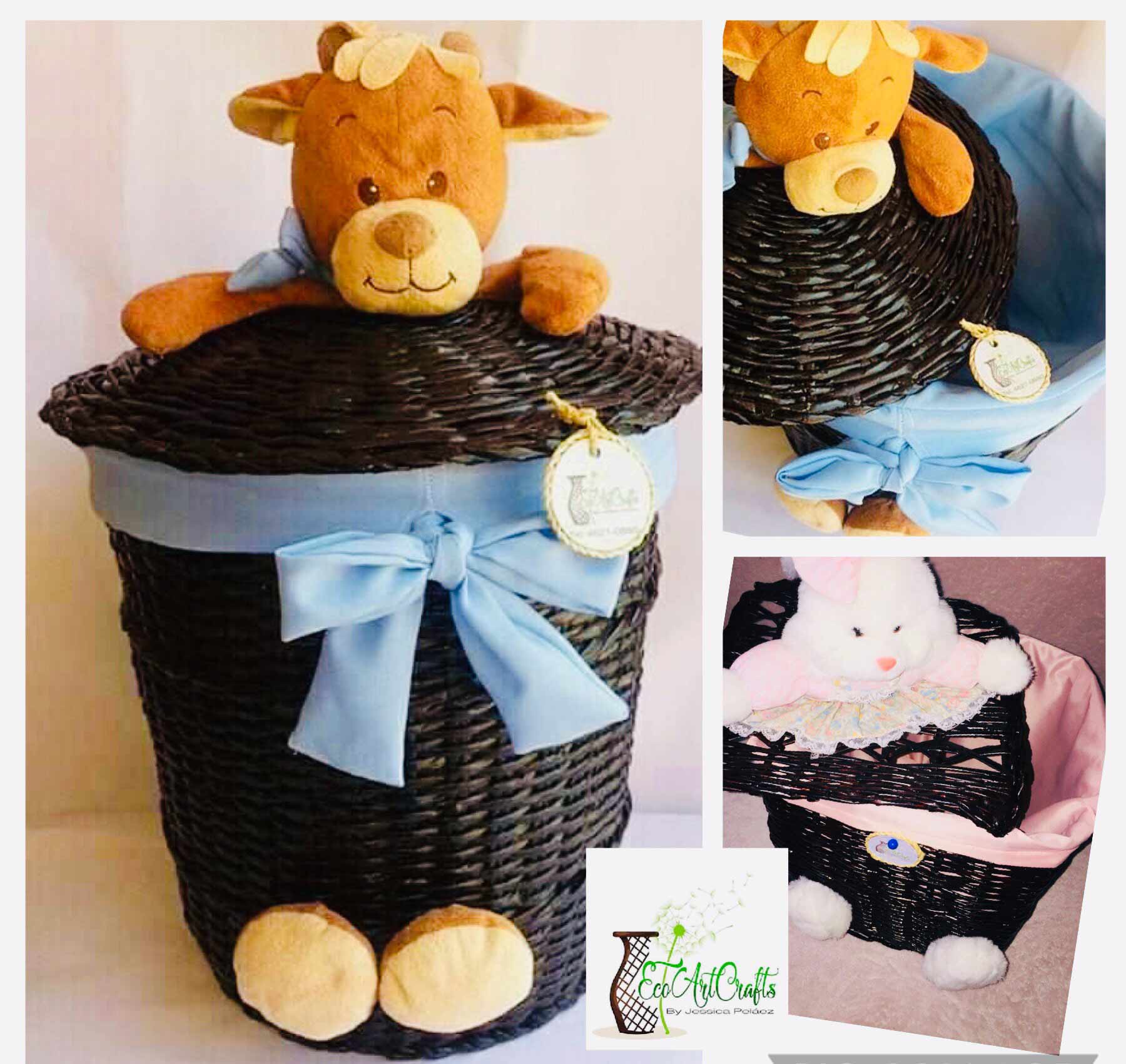 EcoArtCrafts. Cesto pequeño