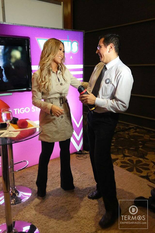 Termos Empresariales en evento.