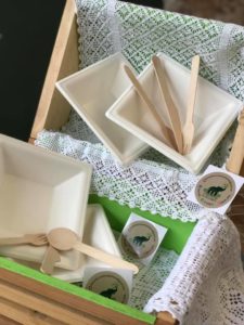 Eme Verde. Caja