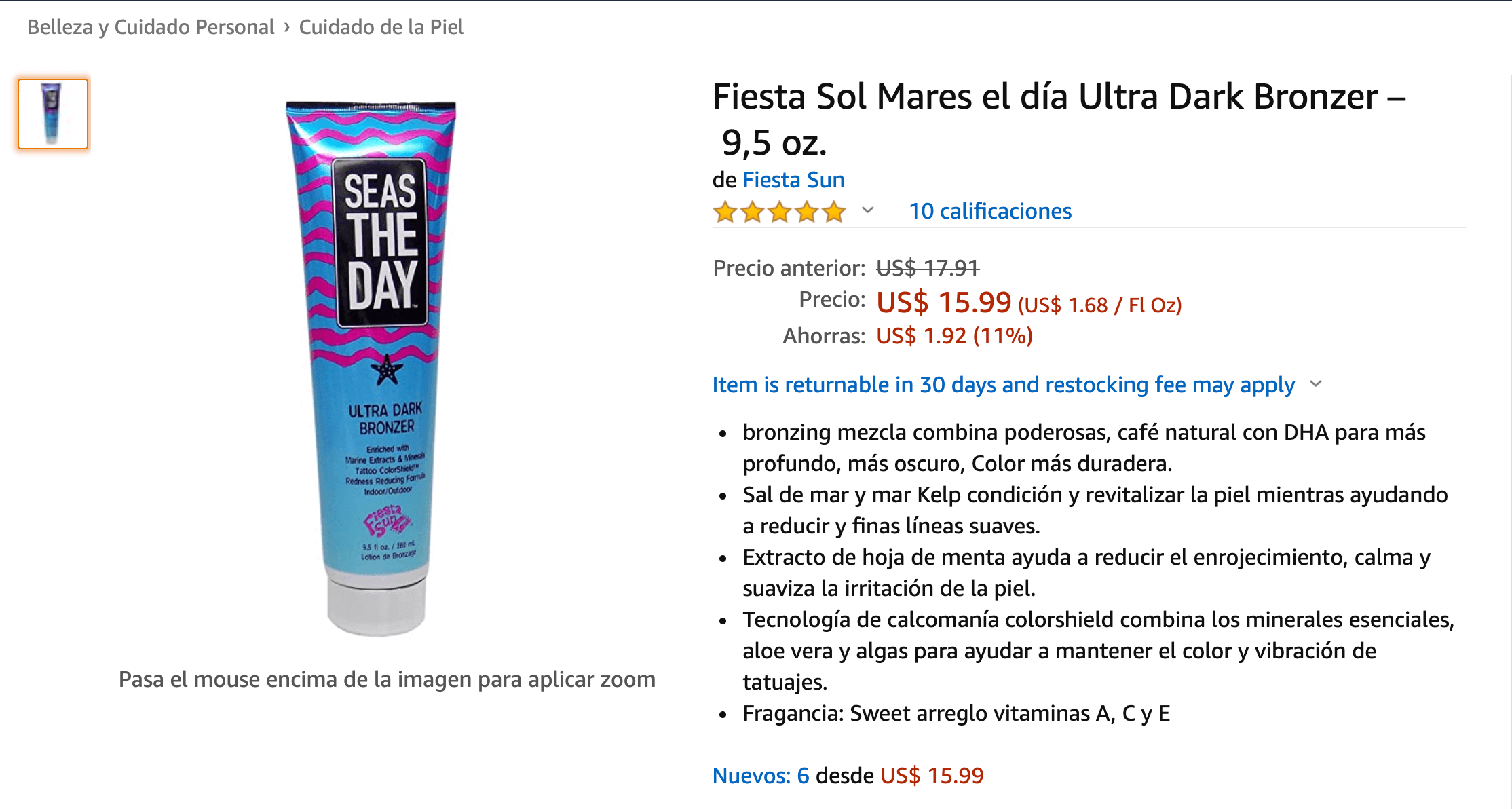 Cómo vender en Amazon. Listing