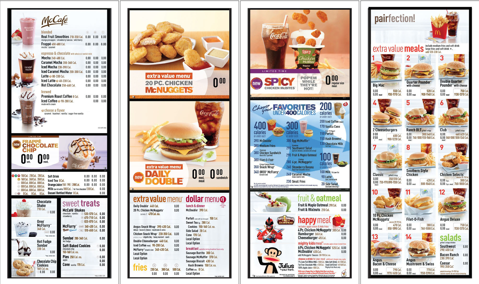 McDonald's USA President Jan Fields announced today that, starting next week, the company will list calorie information on restaurant and drive-thru menus nationwide to further inform and help customers and employees make nutrition-minded choices. (PRNewsFoto/McDonald's USA)