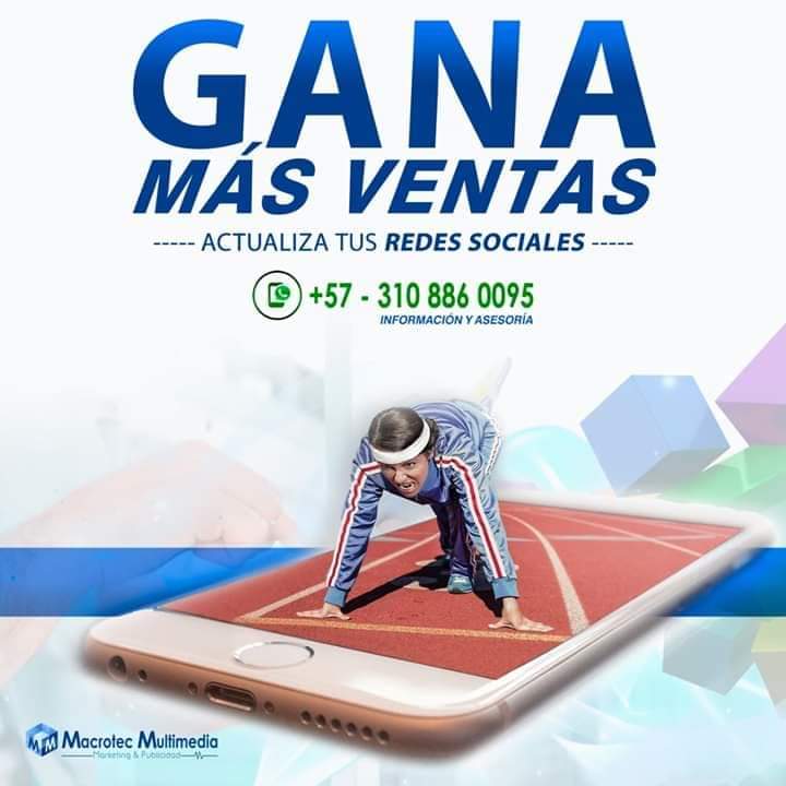 Macrotec Multimedia. Afiche de Macrotec