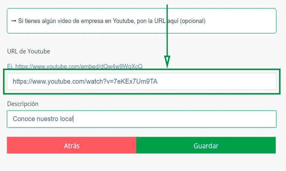 Cómo elegir un nombre de dominio para tu web. Agregar video de YouTube