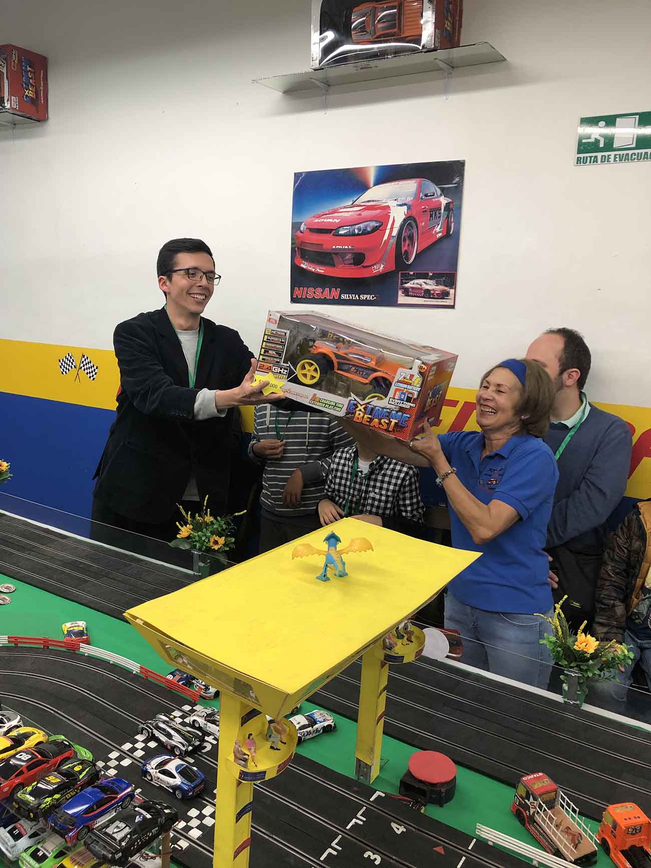 Roby Speed Race. Entrega de premio