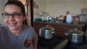 FLORENTINA RESTAURANT. MARLEN EN LA COCINA