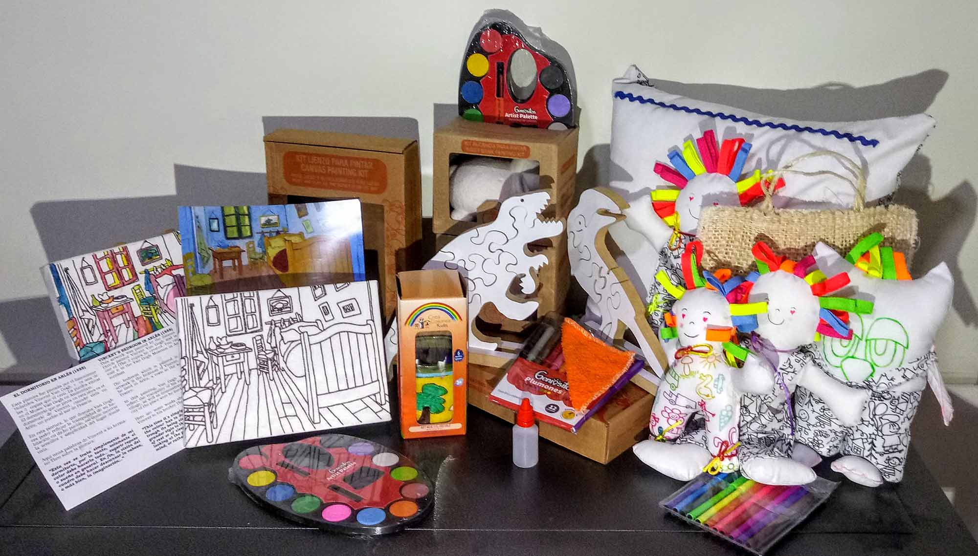 Arty Colorea Kids. Productos para pintar