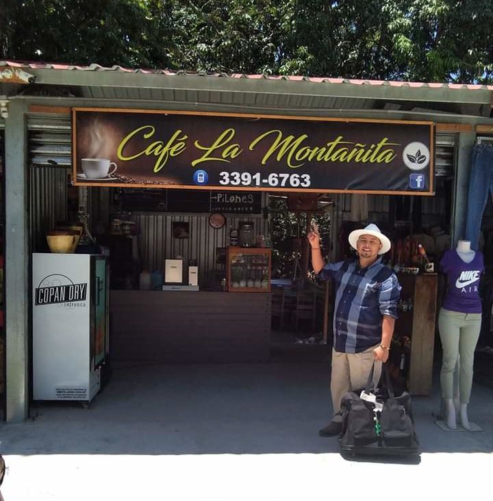 Café la Montañita. Entrada.