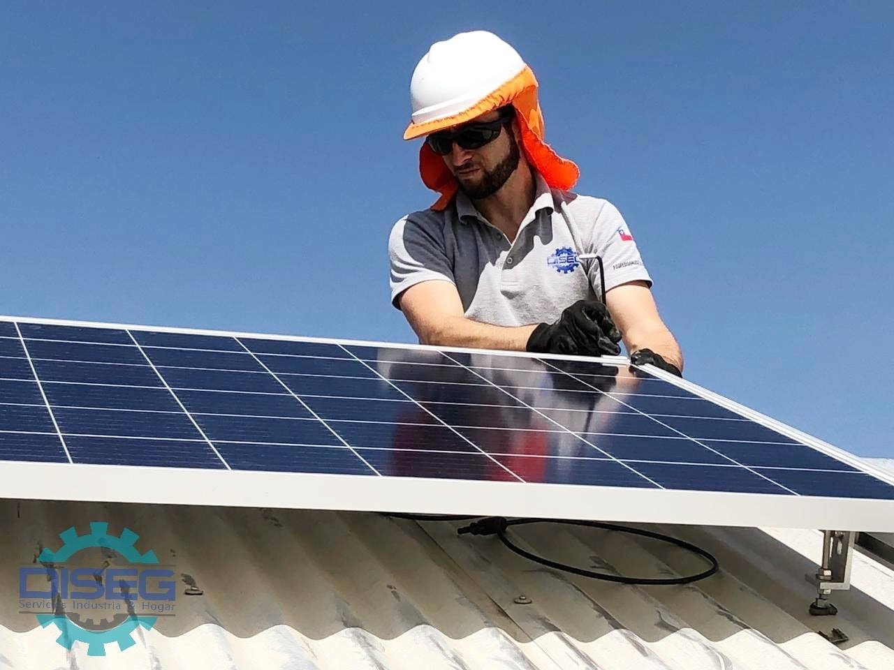 DISEG. Panel solar