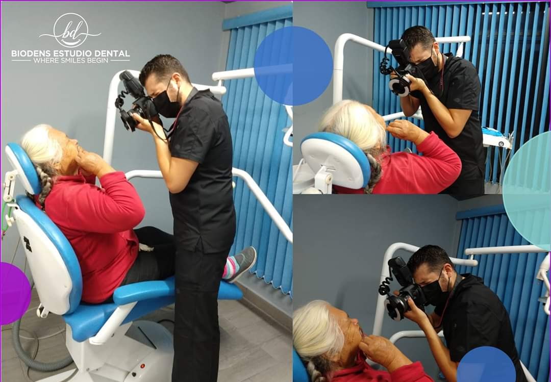 Biodens Estudio Dental. Fotos a paciente