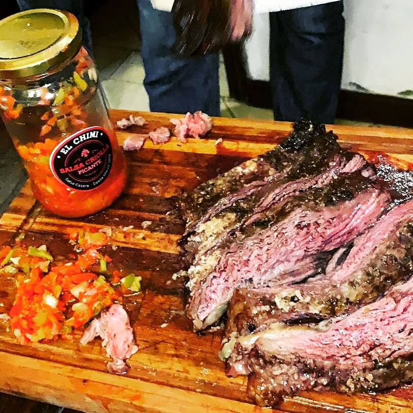 El Chimi. Salsa para asados.