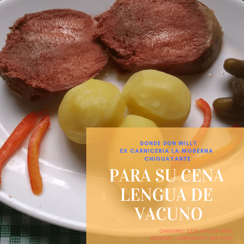 Marketing para carnicerías. Lengua de vacuno.