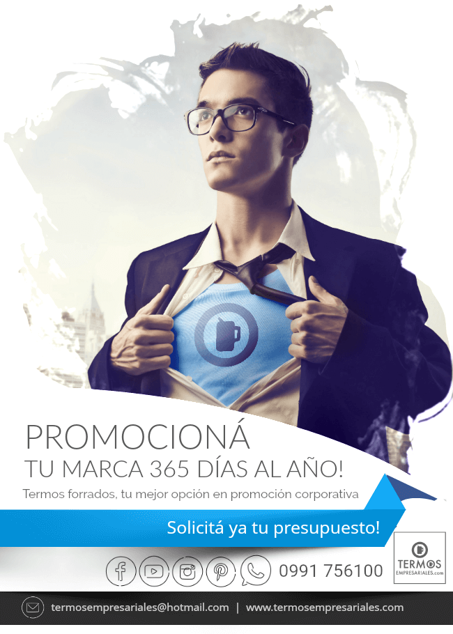 Termos Empresariales. Promociona tu marca.