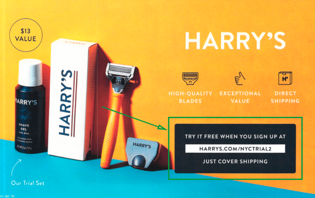9 publicidad en revistas locales anuncio impreso de harrys