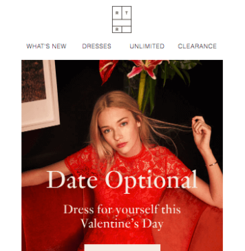 marketing for valentine's day date optional ad