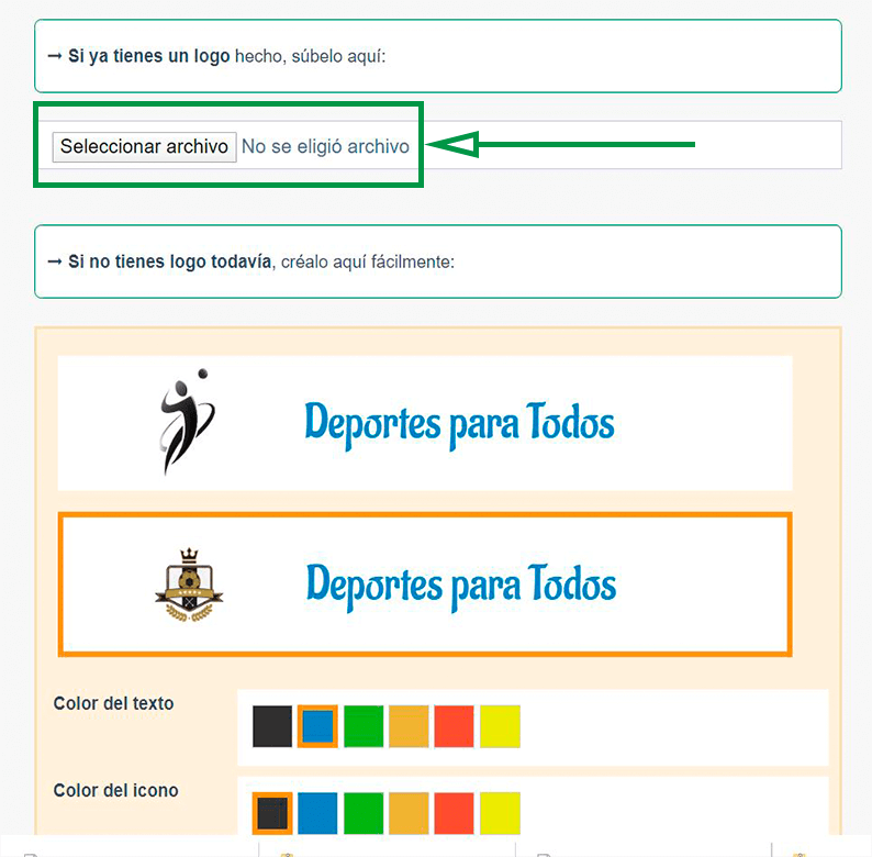 Cómo elegir un nombre de dominio para tu web. Añadir logo de empresa